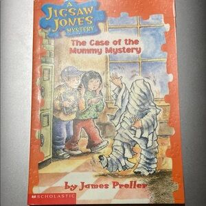 Scholastic Jigsaw Jones Mystery Book - The Case of the Mummy Mystery